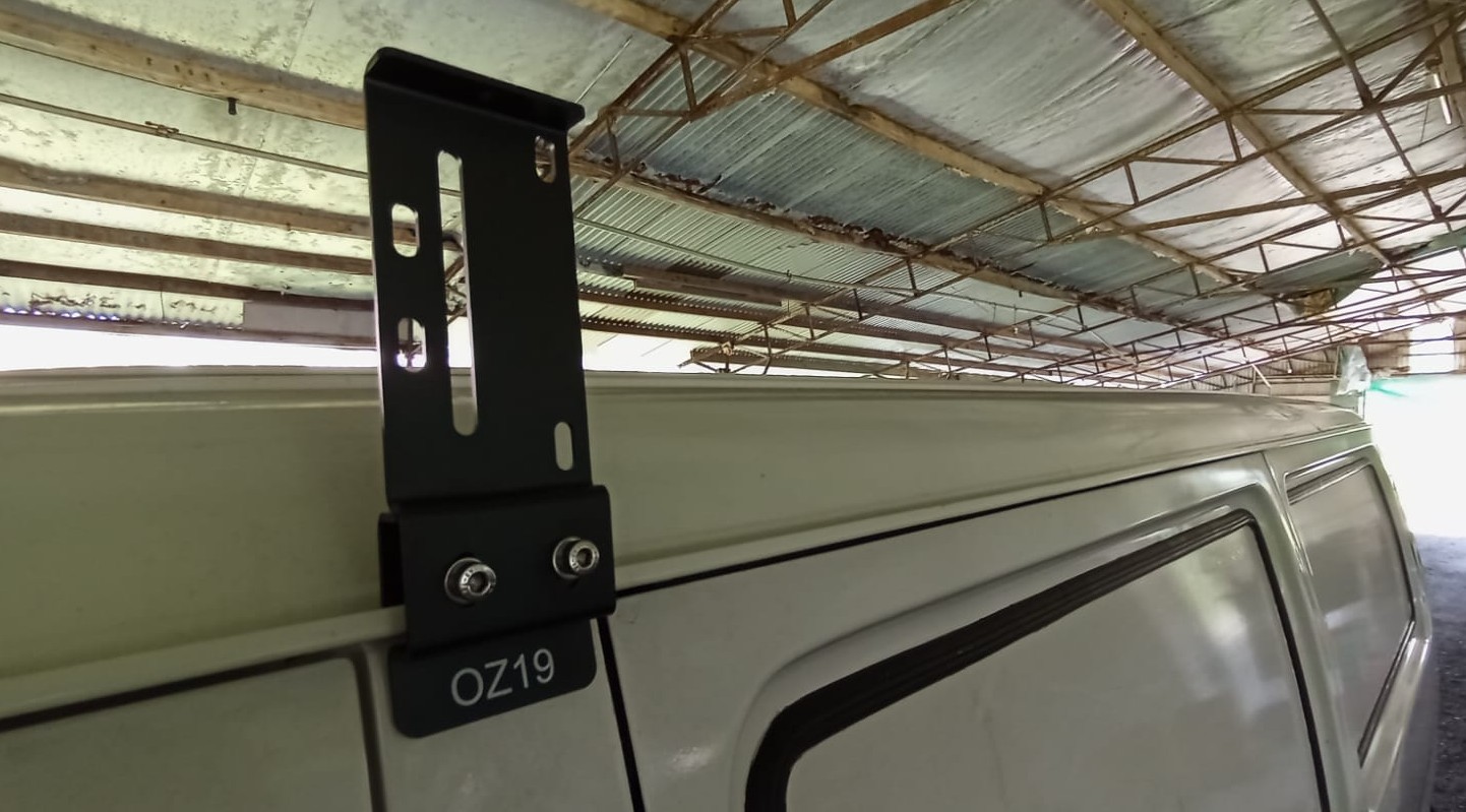 2x OZ19 Awning Gutter Mount Bracket
