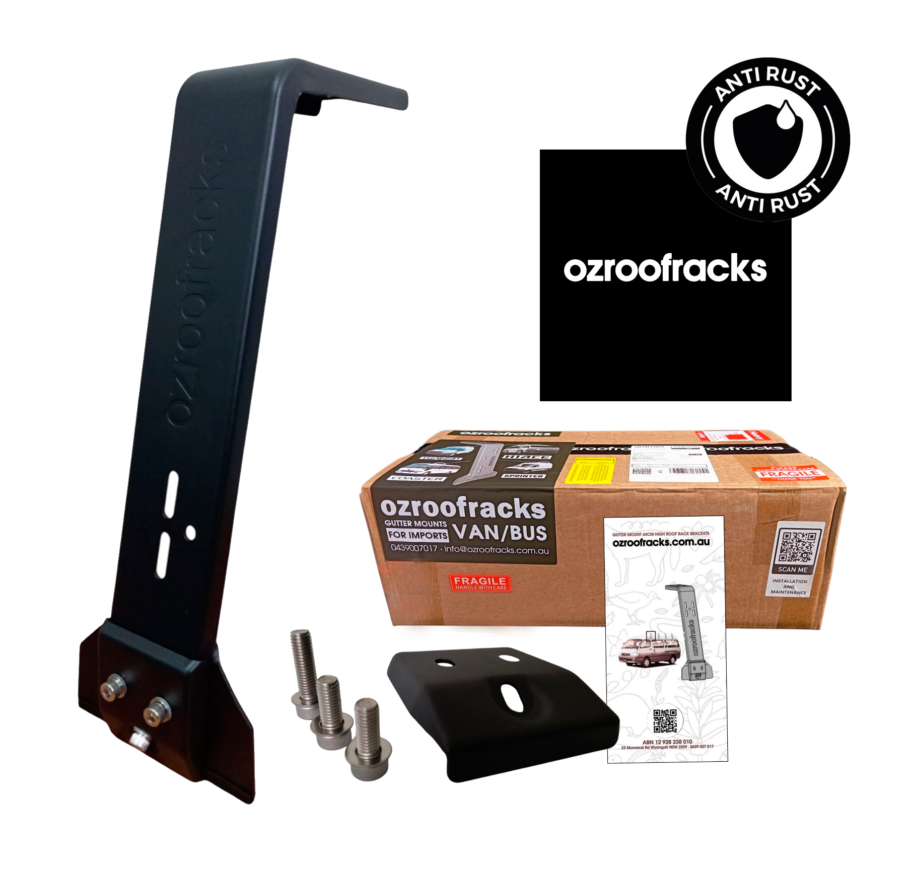 6x OZ44 Carbon Steel Brackets 44CM
