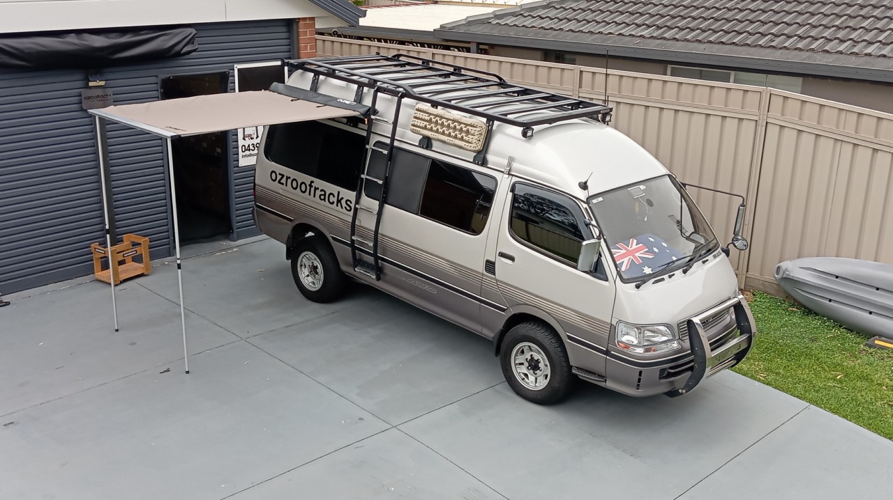 Ozroofracks | Rain Gutter Roof Rack